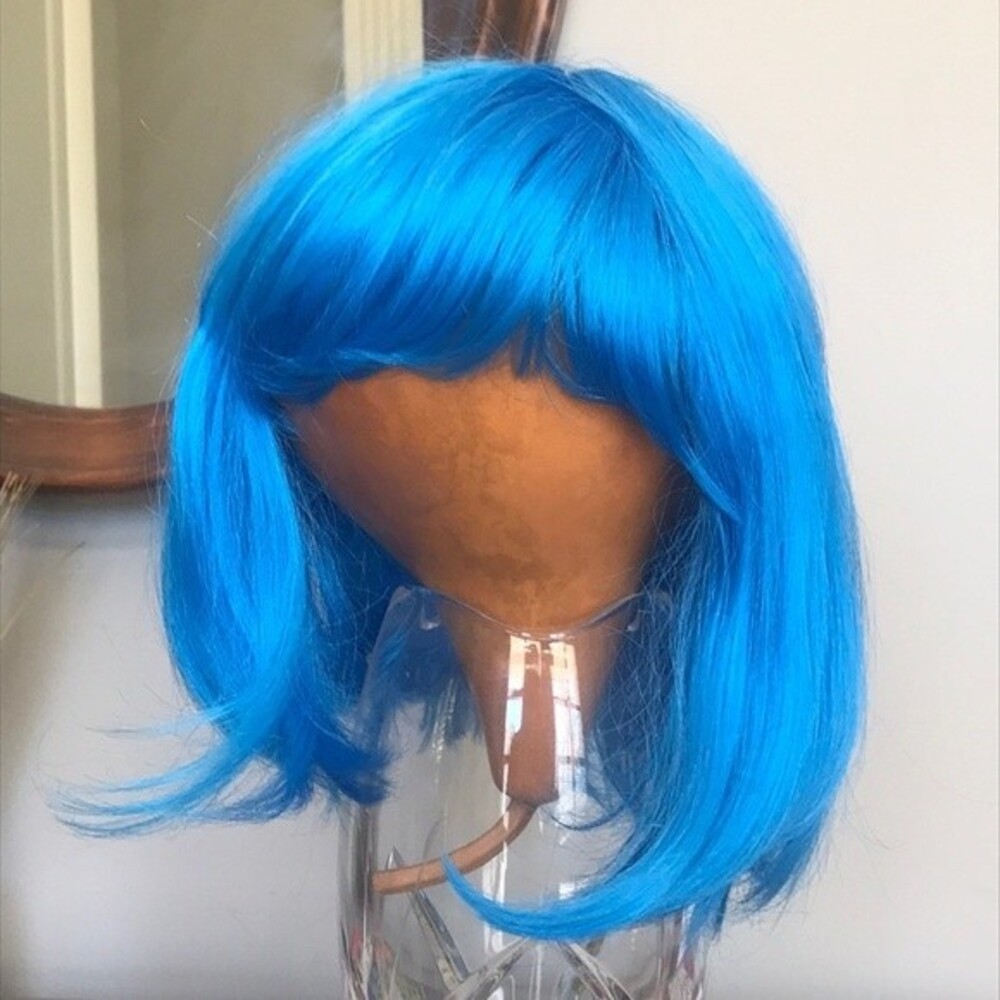 𝅺Blue Hair Wig